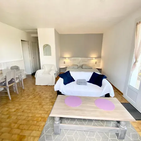Grand T1 + Belle Terrasse Au Coeur De La Provence アパート グレウー・レ・バン